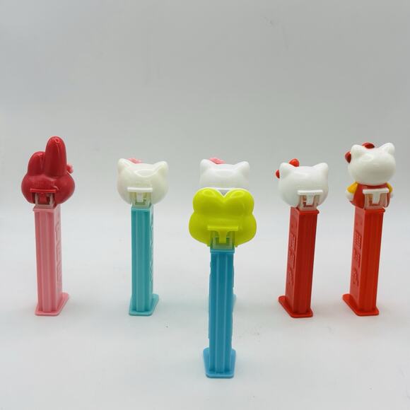 Lot Of 6 Sanrio Hello Kitty Pez Dispensers Cool Lot. Nice Condition. - Picture 8 of 15